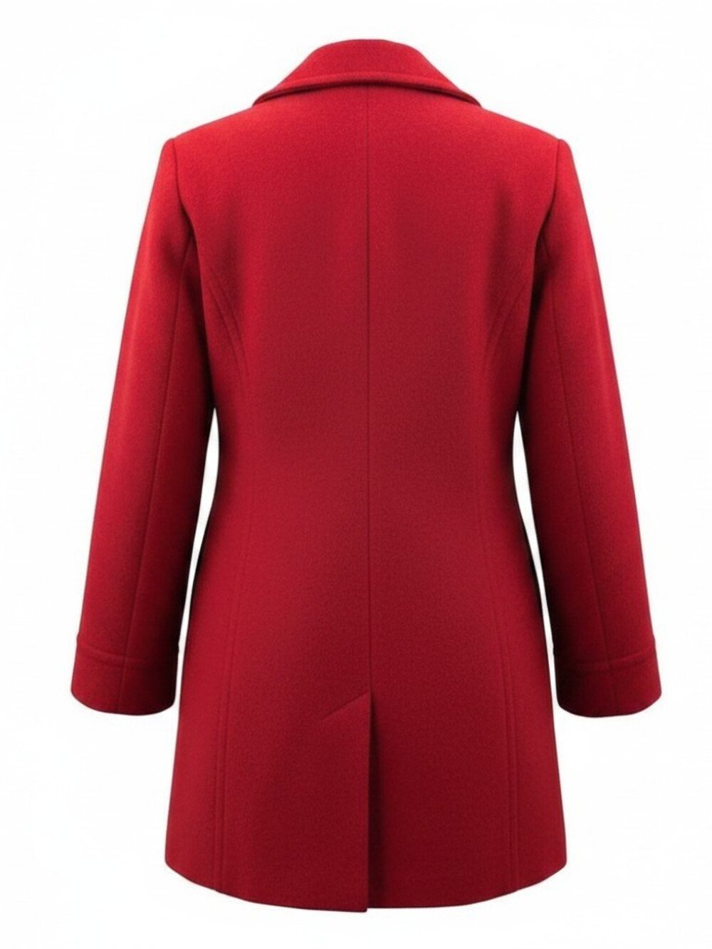 NWOT Liz Claiborne Red Single Breast Coat - Picture 10 of 16